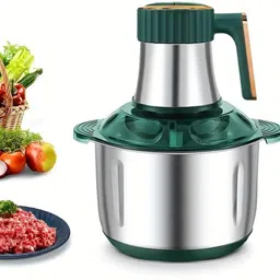 niyamkaay by n.a 3L Electric Meat Grinder, Stainless Steel Machine - 350W Electric Vegetable & Fruit Chopper-picture-17