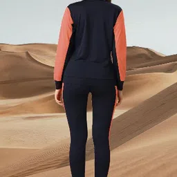 rakesh creation Colorblock Women Track Suit image 2