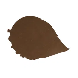 eyda Beige 6 Pieces Leaf Design Table Placemats image 5