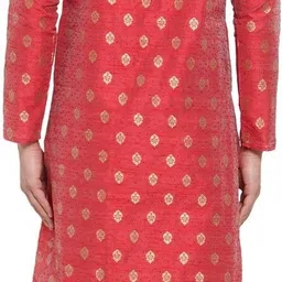 larwa Men Art Silk Kurta Pyjama Set image 2