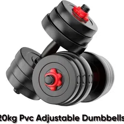 20 kg pvc 20 red dm Home Gym Combo-image-20