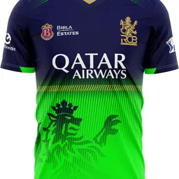 izon Men Printed V Neck Polyester Green T-Shirt image 4