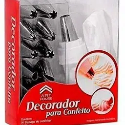 s m creation Cakeware 12 Piece Cake Decorating Set Frosting Icing Piping Bag Tips with Steel nozzles. Reusable & Washable Stainless Steel Wavy Icing Nozzle-picture-15