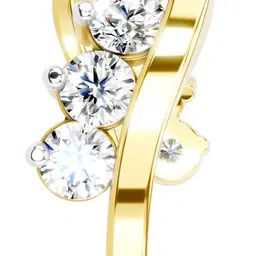 Sparkles Lab Grown Diamond 14kt Yellow Gold ring image 4