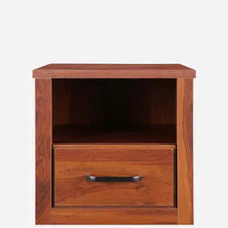 hometown Antwerp Modern Bedside Table in Sheesham Colour image 4