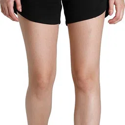 puma Solid Women Black Sports Shorts-picture-24