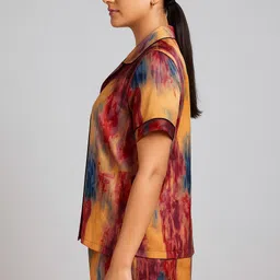 g-ka Shirt Regular Shorts Co-ords Set image 3