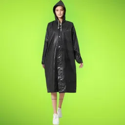 fashionon Solid Women Raincoat-picture-31
