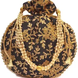 glimpse Women Black Potli-picture-30