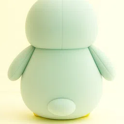 toyingly Soft Plush Penguin Stuffed Animal, Ocean blue and White, Sleeping Eyes Design - 20 cm image 3
