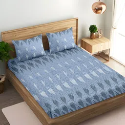 soft-on Polycotton King Flat 180 TC Printed Bedsheet image 3