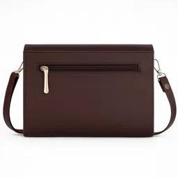 reshu Brown Women Sling Bag stylish hand purse premium quality bag image 3