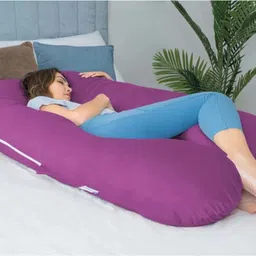 winx Premium series Polyester Fibre Solid Pregnancy Pillow Pack of 1 image 2