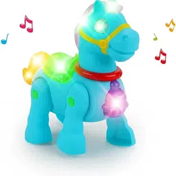 sopali Music Toy cute pony Unicorn House With light for kids Random Color-picture-25