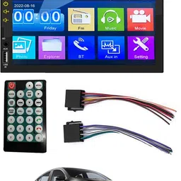 maties Player MP3/ mp4/mp5/USB/ FM Player/Bluetooth & Mirror link car Stereo 210 Black LED-picture-22