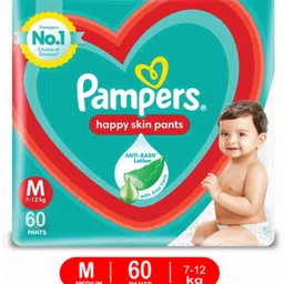 pampers Happy Skin Diaper Pants Anti-Rush Lotion - M-picture-27