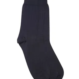 Marks & Spencer Men Pack of 3 Navy Blue Solid Above Ankle-Length Socks-picture-28