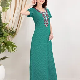 Sand Dune Embroidered Maxi Nightdress image 4