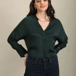 u.s. polo assn. Mandarin-Collar Regular Fit Top image 1