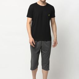 mack jonney VIMAL JONNEY Men Black Night suit-picture-28