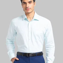 Park Avenue Relaxed Fit Abstract Printed Pure Cotton Formal Shirt-image-15