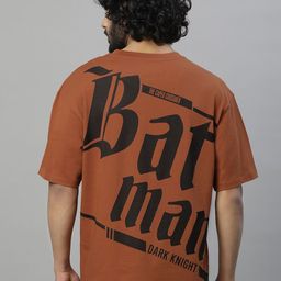 Free Authority Batman Printed Pure Cotton Loose-Fit T-Shirt-picture-30