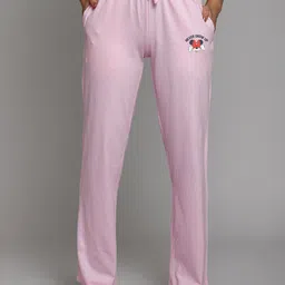Free Authority Mickey & Friends Women Pink Printed Lounge Pants-image-35