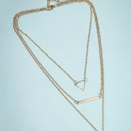 Scintillare By Sukkhi Gold-Plated Layered Chain image 2