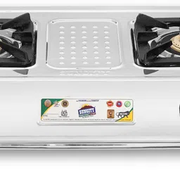 suncity Brass Tri-Pin Burner Heavy Steel Body LPG Stainless Steel Manual Gas Stove-picture-26