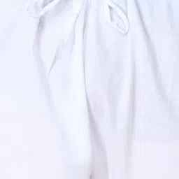 NAMASKAR Men Navy Blue Printed Regular Pure Silk Kurta with Churidar image 3