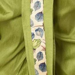 Jeetethnics Boys Green & Beige Printed Kurta with Dhoti Pants image 3