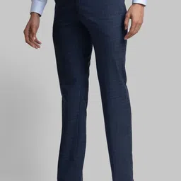 Raymond Men Checked Formal Trousers image 3