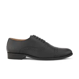 ALBERTO MORENO Men Textured Formal Brogues image 4