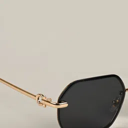 IDOR Unisex Square Sunglasses with UV Protected Lens IDOR-28712 image 4