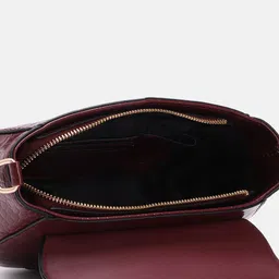 Allen Solly Animal Textured Structured Sling Bag image 3