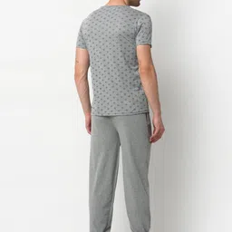 mack jonney Vimal Jonney Men Grey Printed Track Suits image 4