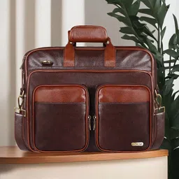 LOREM Messenger Synthetic Bag 28 L-picture-9