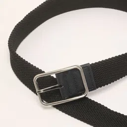 THE BEAR HOUSE Men Woven Design Canvas Casual Belt image 4