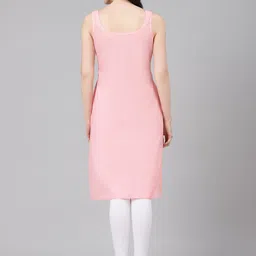 ADA Women Black & Peach Pack of 2 Solid Sustainable Slips image 4