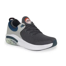JQR Men Supperjoyo Grey Mesh Running Shoes-picture-17