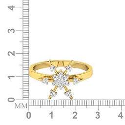 avsar Real Gold 14K RING AVR402YB image 4