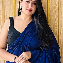 Anouk Colourblocked Pure Cotton Saree image 2