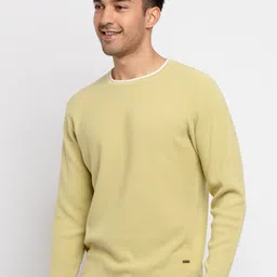 Status Quo Men Lime Green Pullover-picture-18