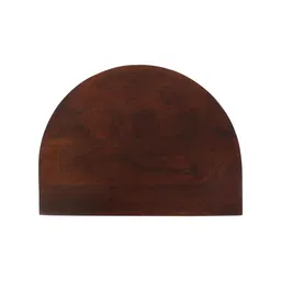 THE HOME CO. Brown 2 Pieces Wooden Nesting Table image 3