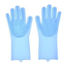 Bagonia Blue Silicone Gloves-picture-34