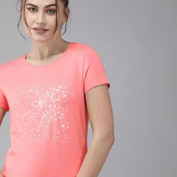 Van Heusen Women Print Round Neck Short Sleeve Lounge T-Shirt-image-21