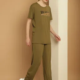 mack jonney VIMAL JONNEY Printed Cotton Tracksuit image 2