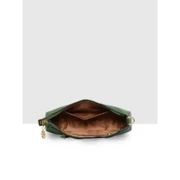ESBEDA Green Structured Classic Handbag with Detachable Strap image 5