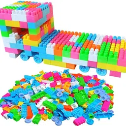 fancy Toy Building Bricks Smart Learning Train Blocks for Kids,Kids Baby 60 pcs-picture-12