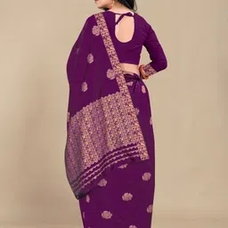 KAMDAR Assamese Mekhela Chador Woven Design Muga Saree image 2